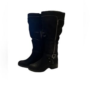 NWT SO black boots size 5